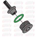 F00N201524 BOSCH | Впускний клапан насоса ТНВД Hyundai/Kia 1.5/2.5CRDI